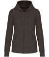 KB4031 K4031 Kariban Ladies Full Zip Hoodie Dark Grey colour image